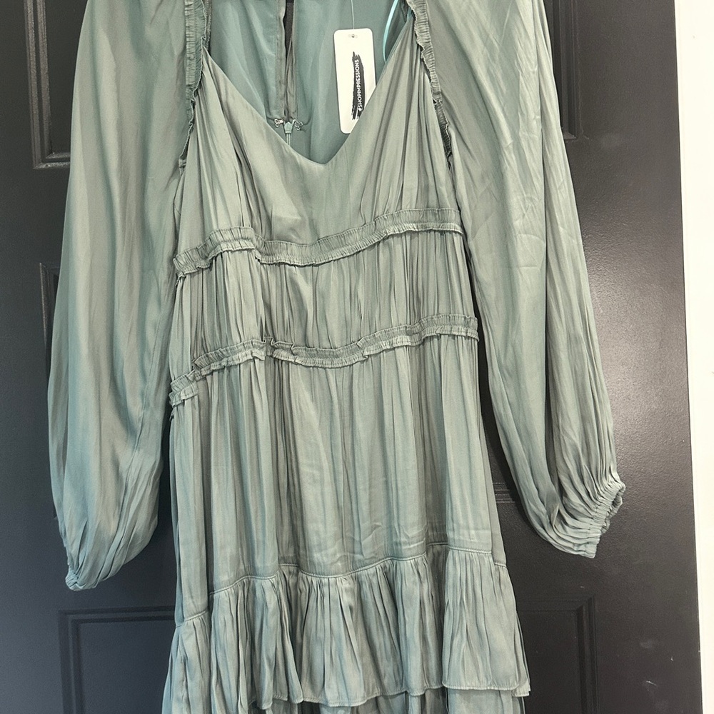 Impressions mini Long-Sleeve Dress